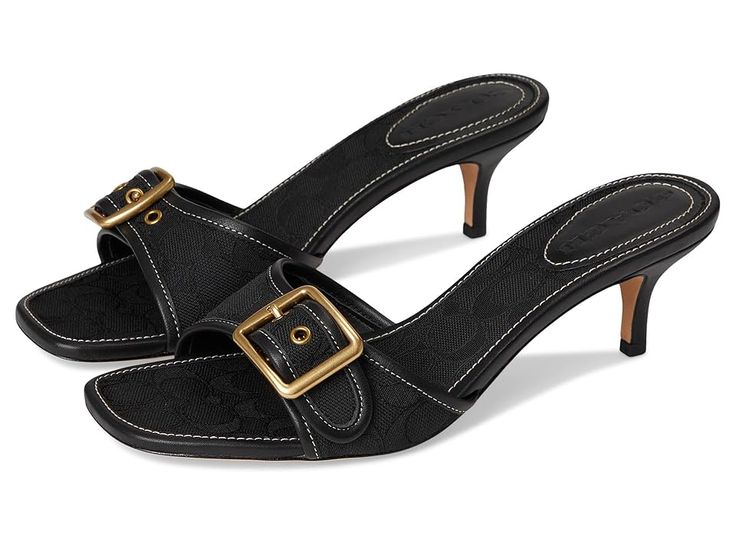 COACH Margot Jacquard Sandals